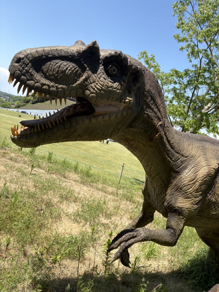 ドイツ村・アトラクションの恐竜
